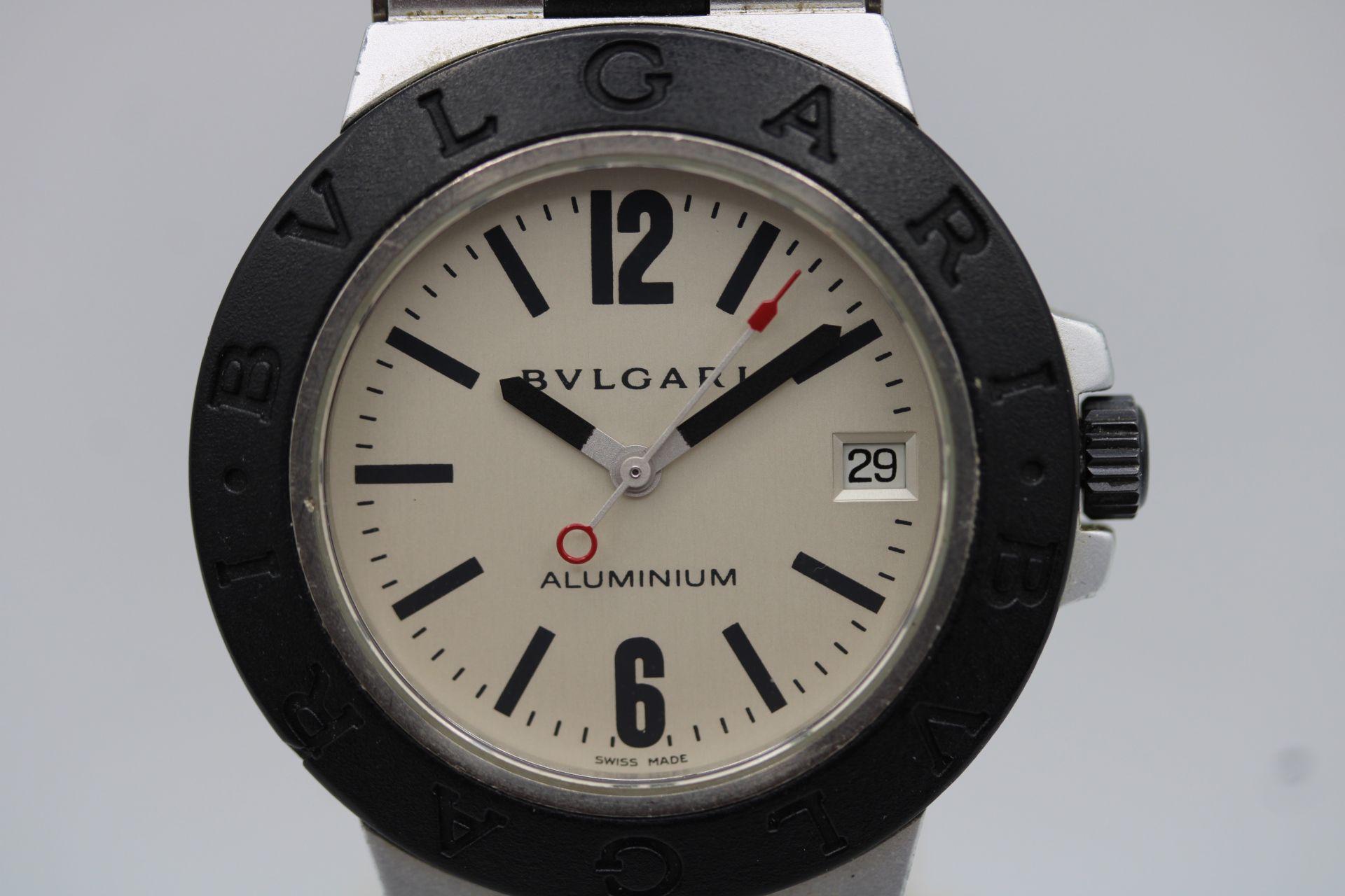 Bulgari Diagono AL38TA In Good Condition For Sale In London, GB