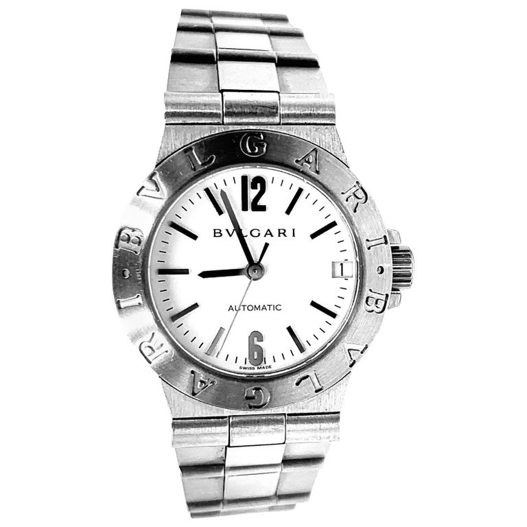 Bvlgari Diagono Watch - 22 For Sale on 1stDibs | bvlgari diagono 