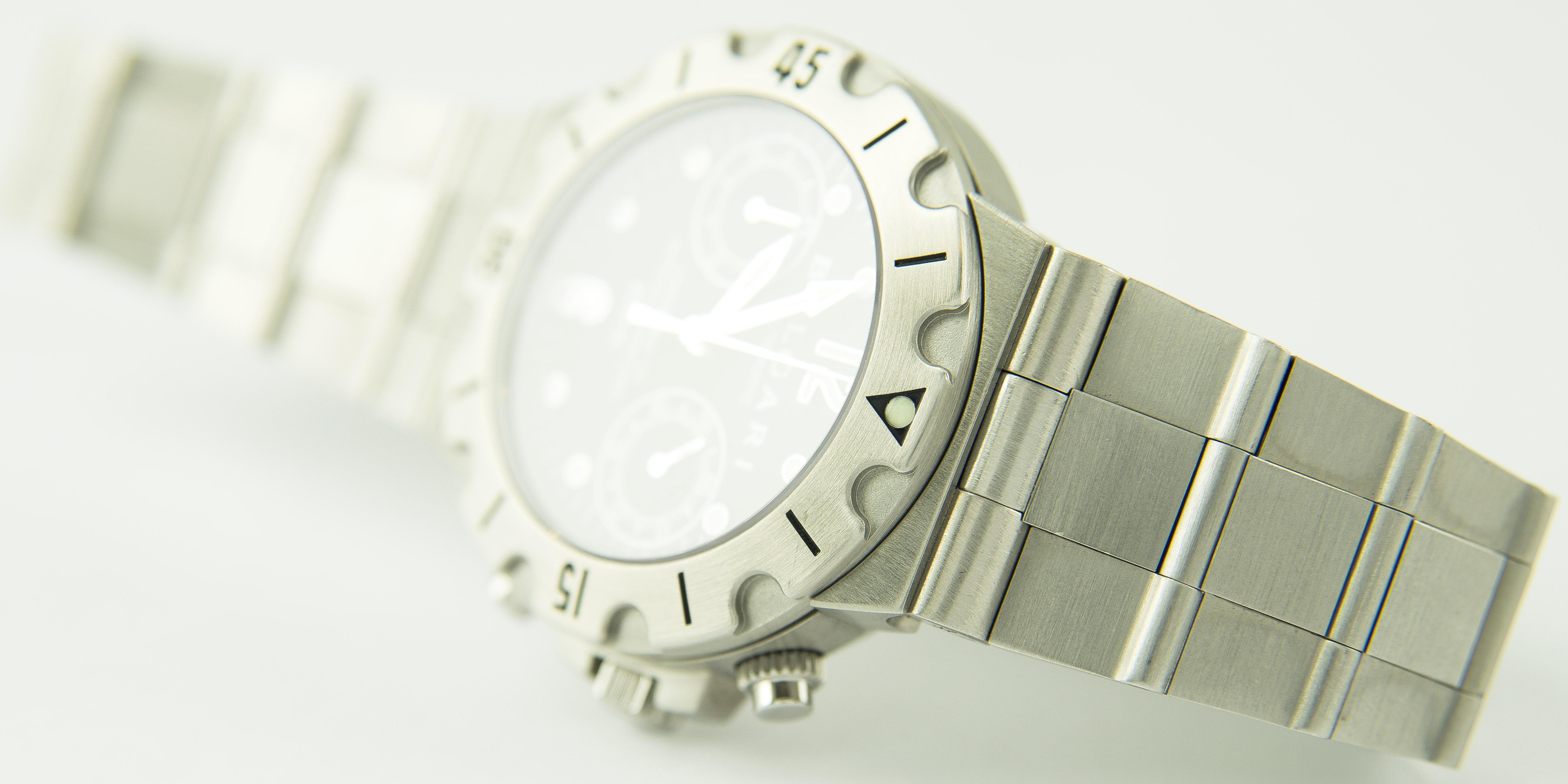 Bulgari Diagono Chronograph Scuba Stainless Steel For Sale 4