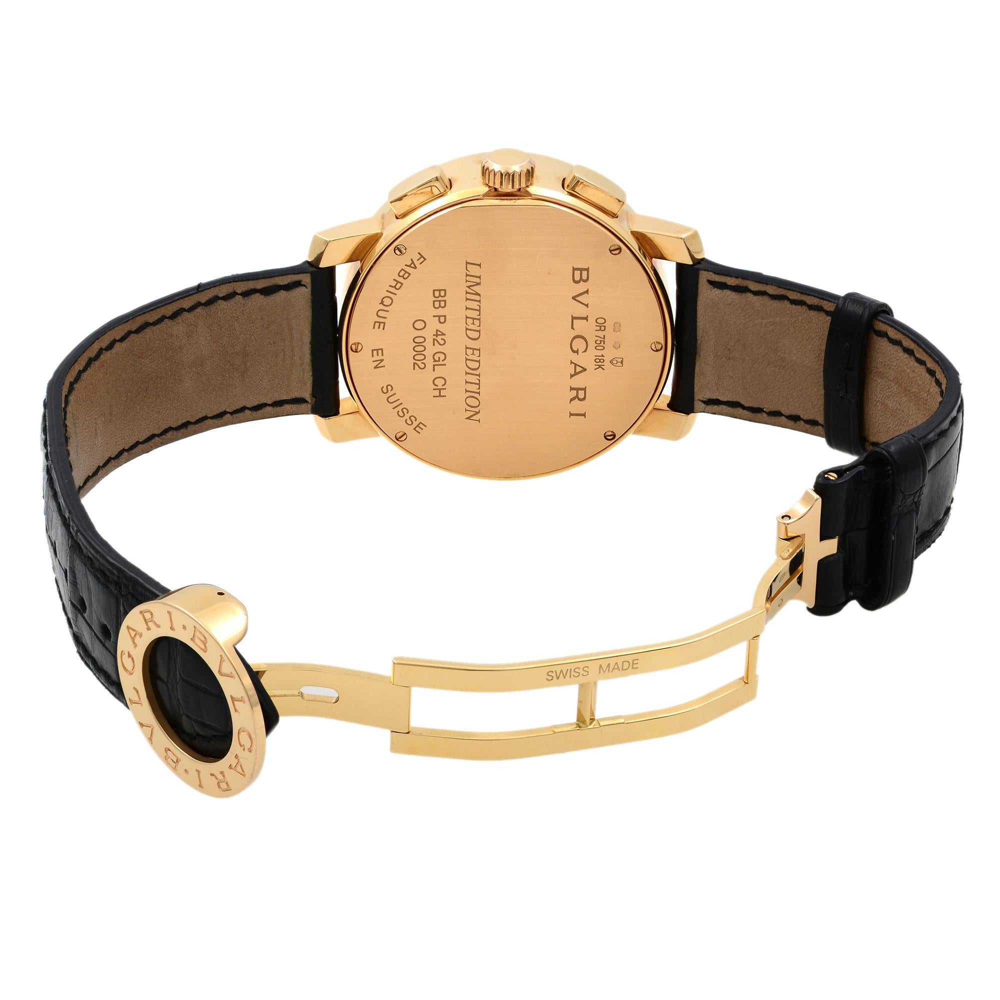 bvlgari watch men gold