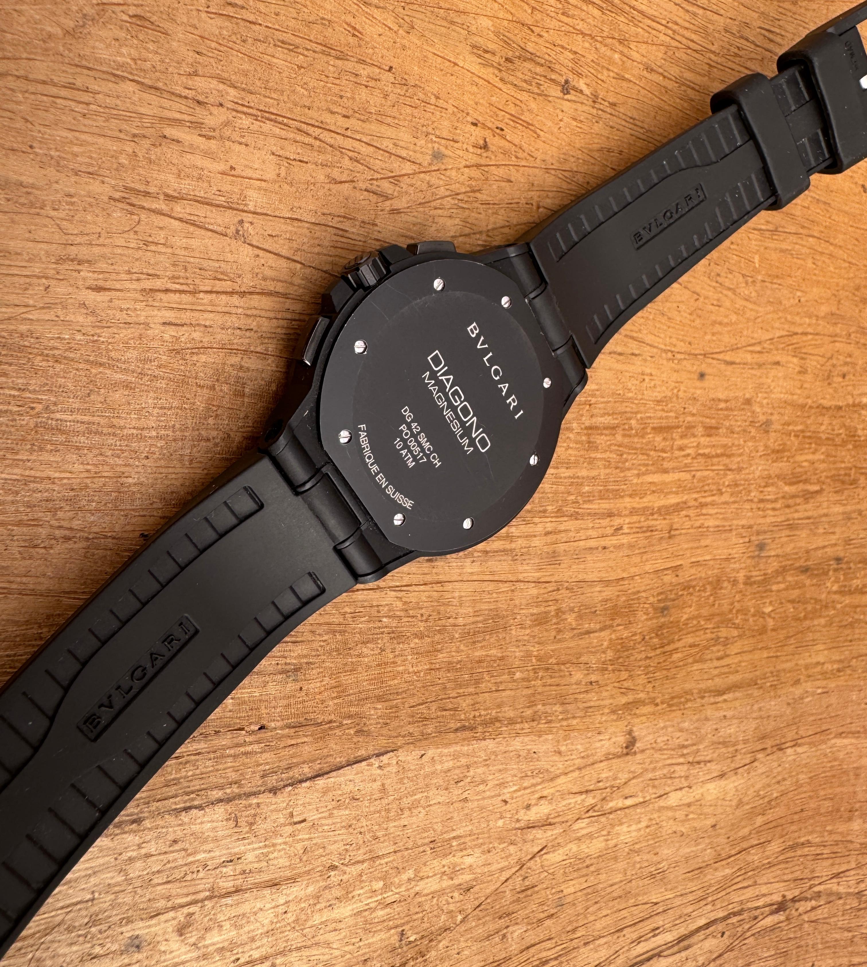 Reloj Bulgari Diagono Magnesio DG42SMC CH Automático en venta 6