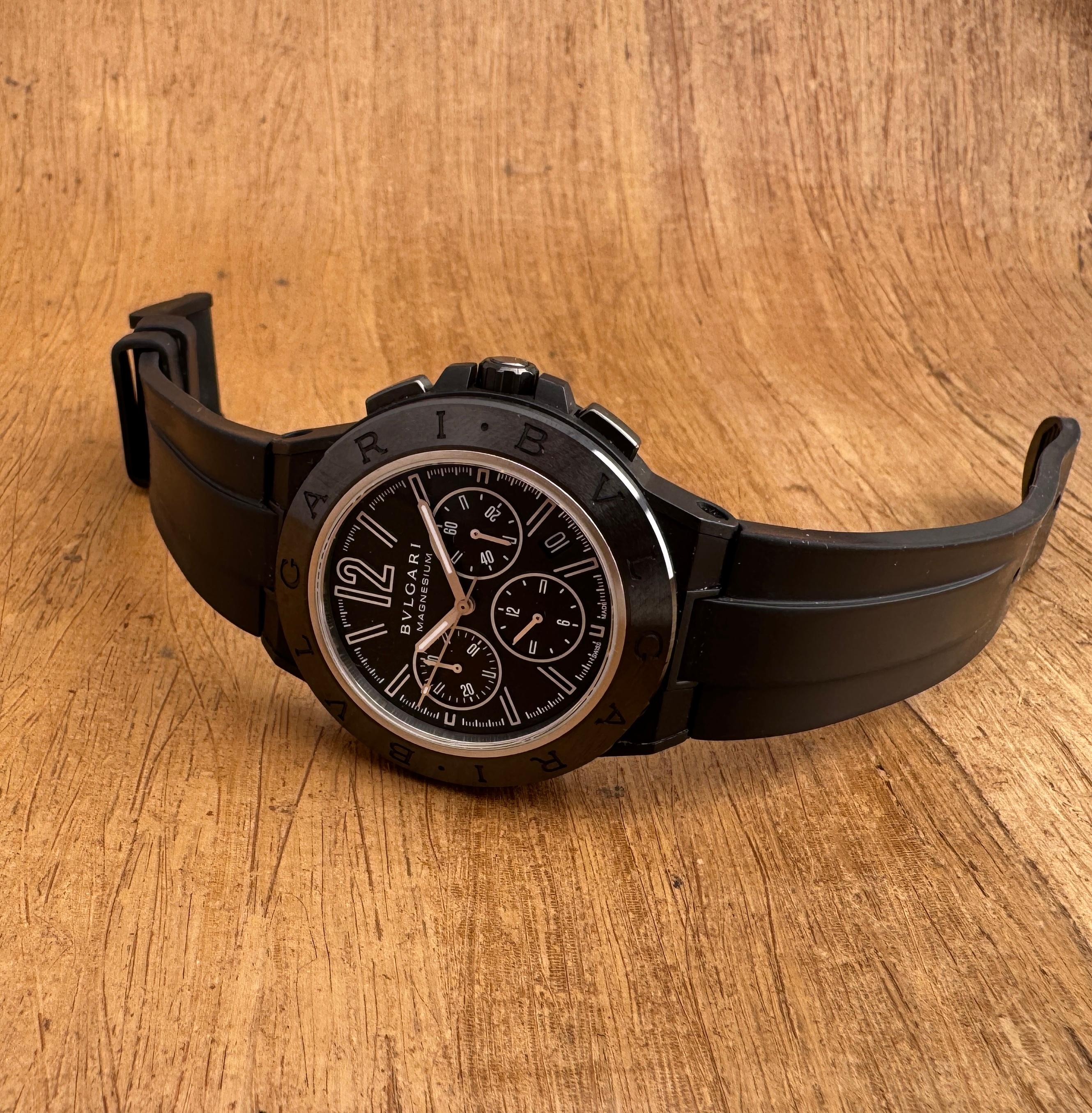 Reloj Bulgari Diagono Magnesio DG42SMC CH Automático en venta 8