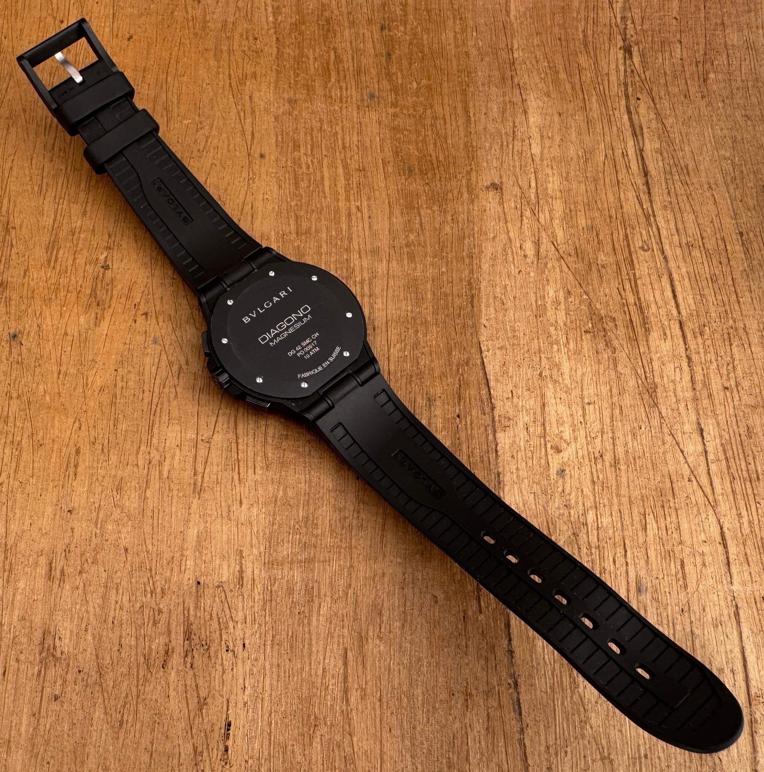 Reloj Bulgari Diagono Magnesio DG42SMC CH Automático en venta 9