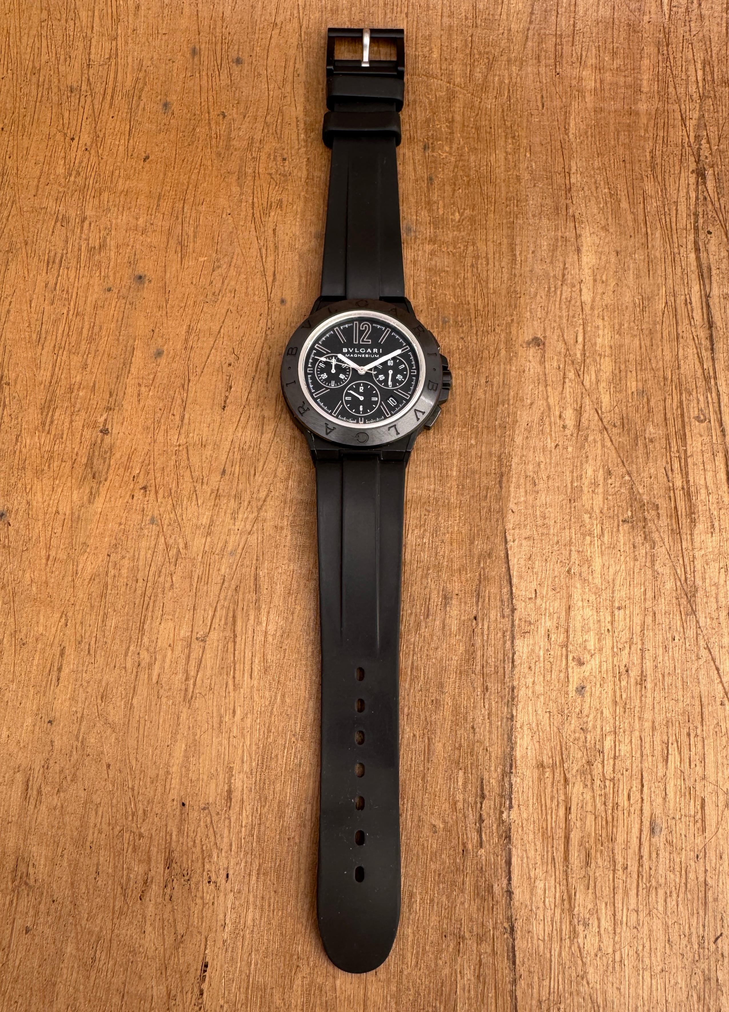 Reloj Bulgari Diagono Magnesio DG42SMC CH Automático en venta 11