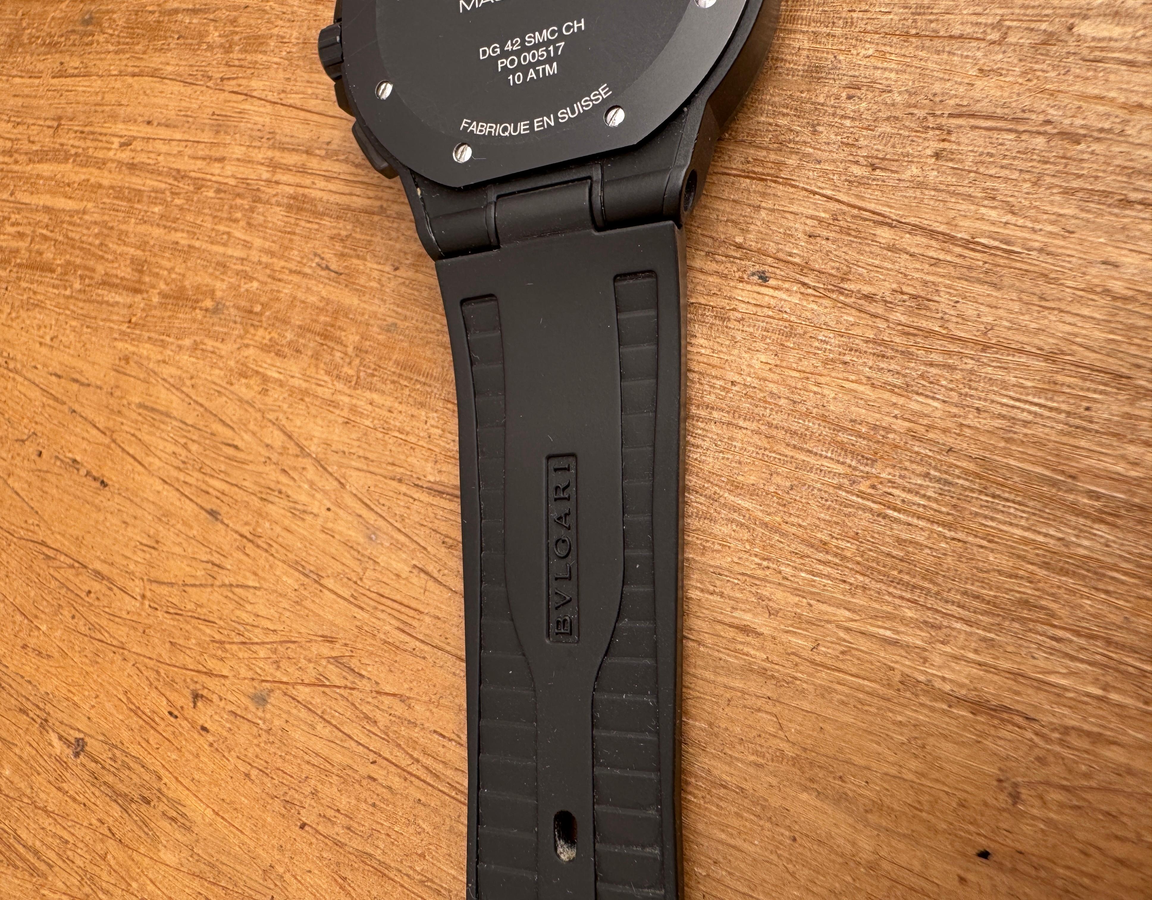 Reloj Bulgari Diagono Magnesio DG42SMC CH Automático en venta 12