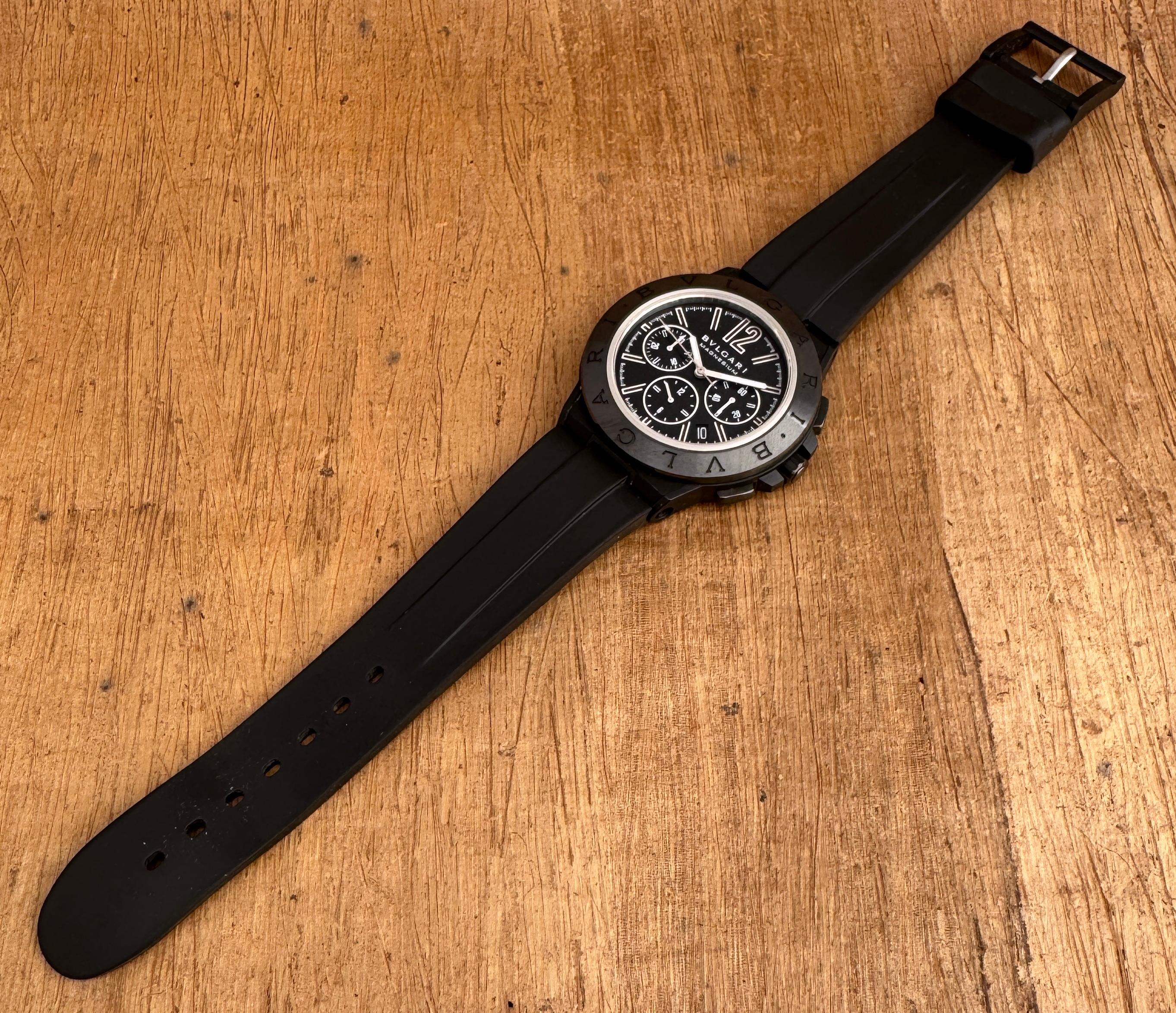 Reloj Bulgari Diagono Magnesio DG42SMC CH Automático en venta 2