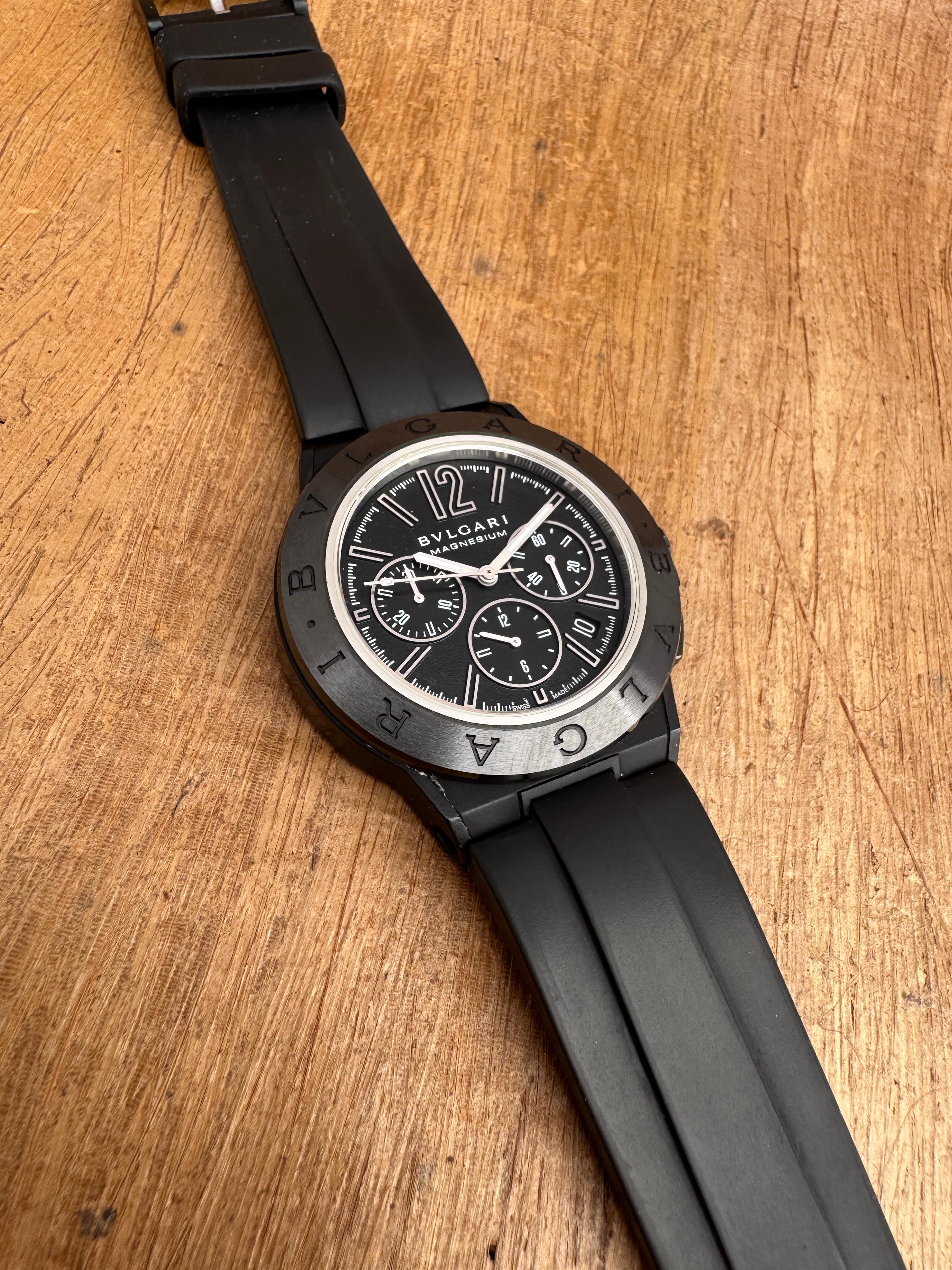 Reloj Bulgari Diagono Magnesio DG42SMC CH Automático en venta 4