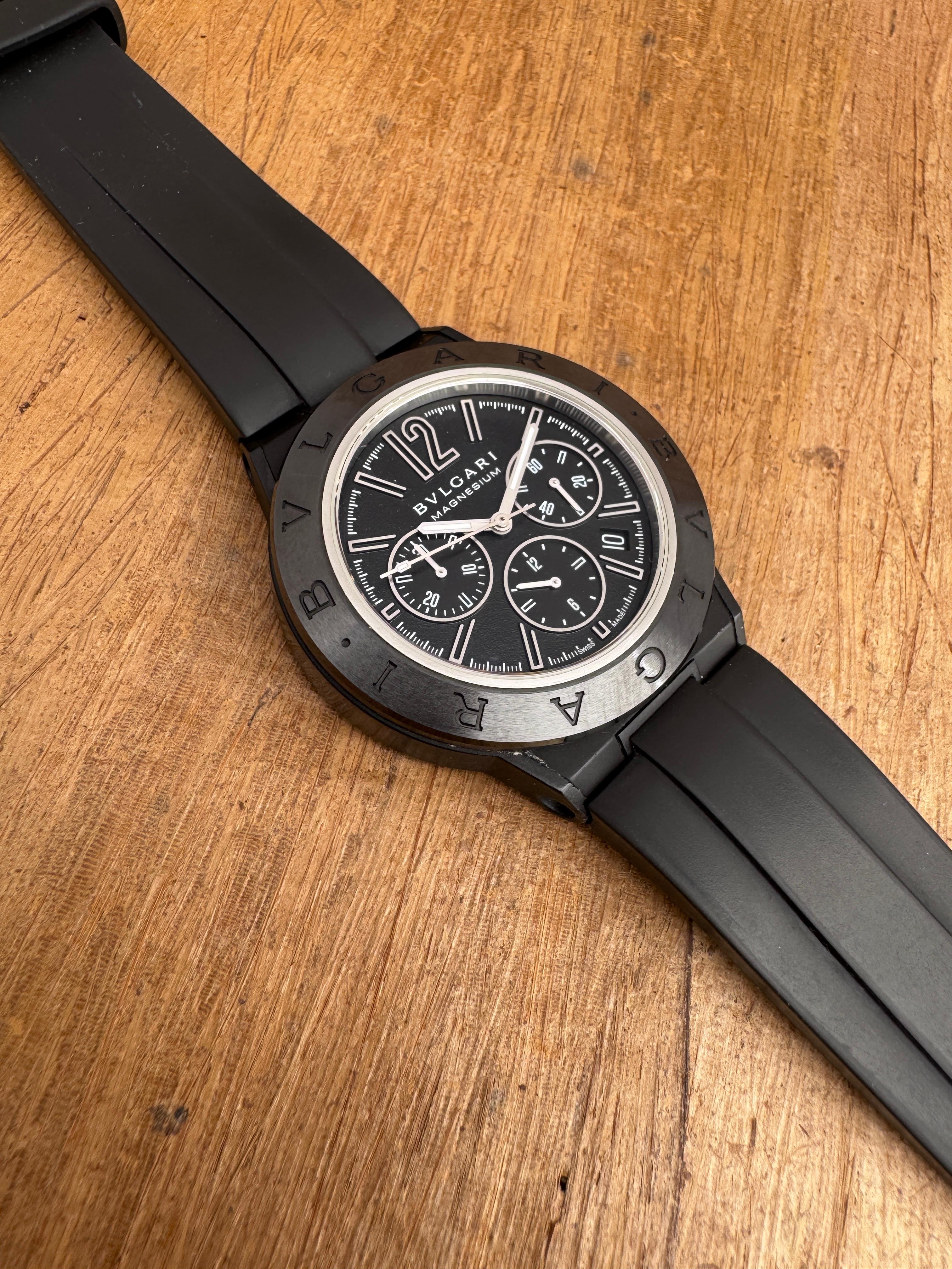 Reloj Bulgari Diagono Magnesio DG42SMC CH Automático en venta 5