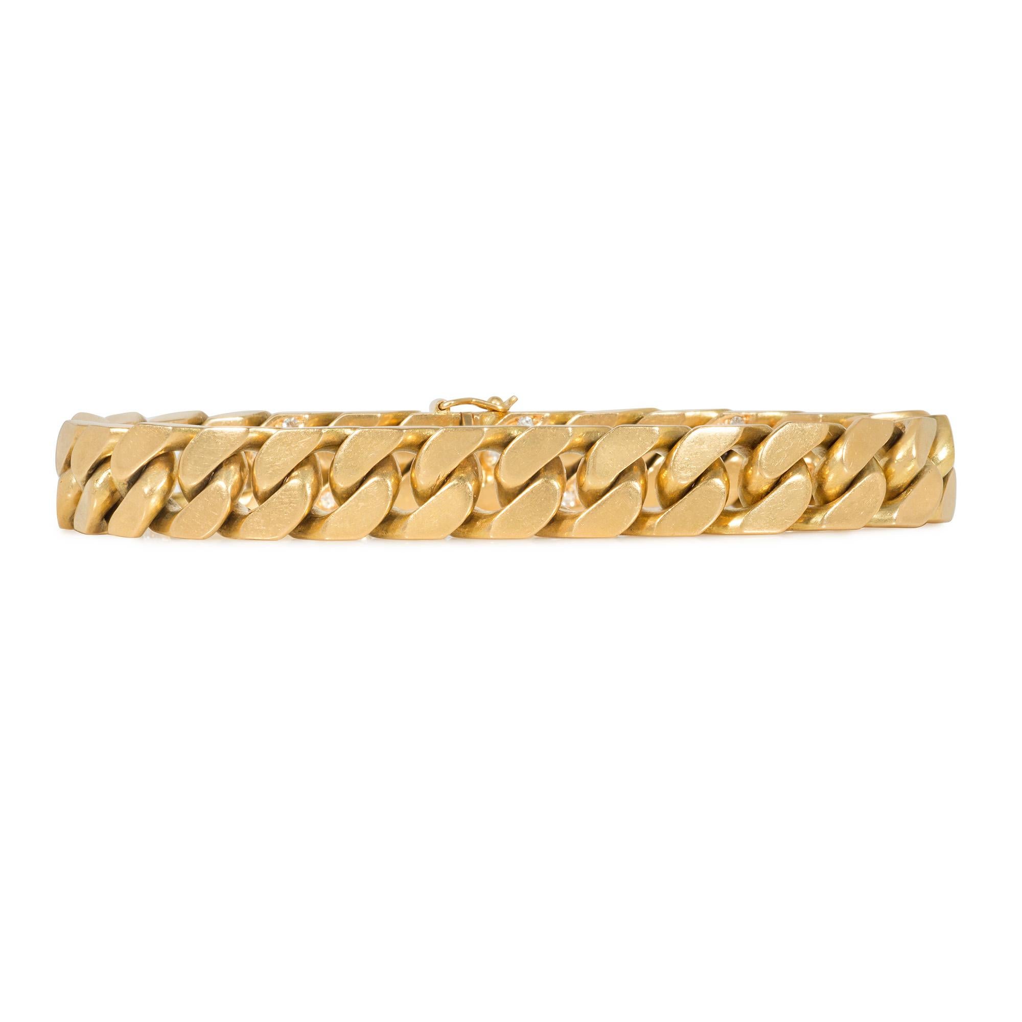 Bracciale reversibile in oro e diamanti con maglie a cordoncino, 18 carati. Bulgari, Italia. Con marchio del produttore Nicoli-Scola, Vicenza.


* Spedizione gratuita
* Include una lettera di autenticità a fini assicurativi.
* Non esitare a