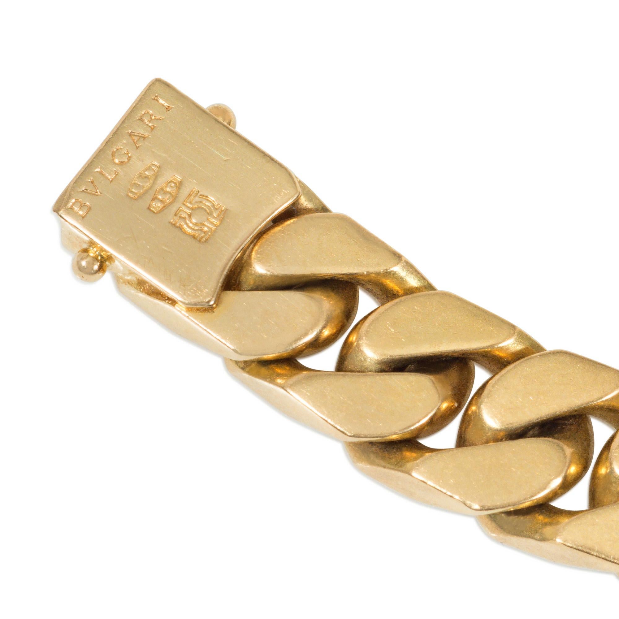 Bracciale reversibile con diamanti e oro di Bulgari in vendita 1