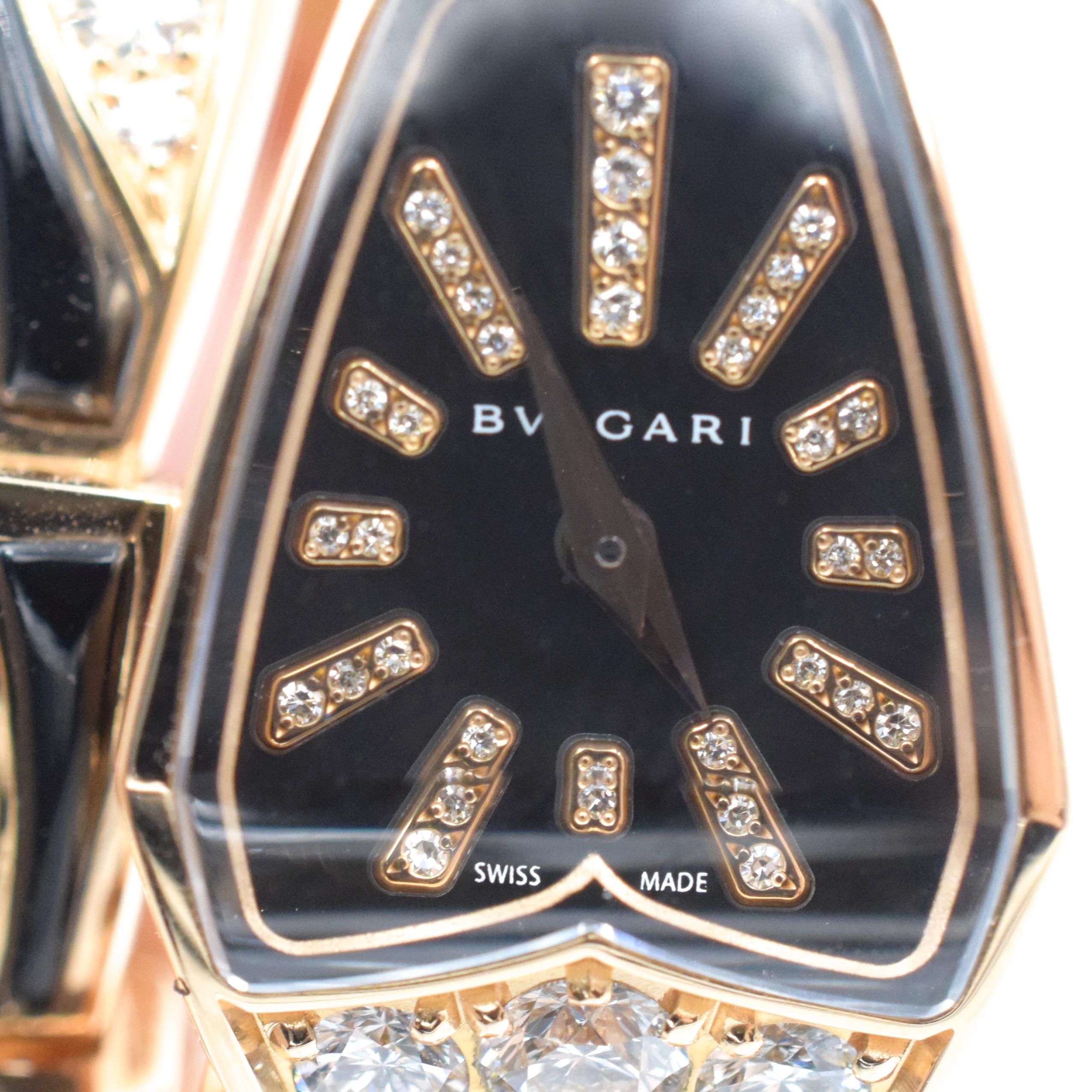  Bvlgari Serpenti Tubogas Diamond  Watch For Sale 4