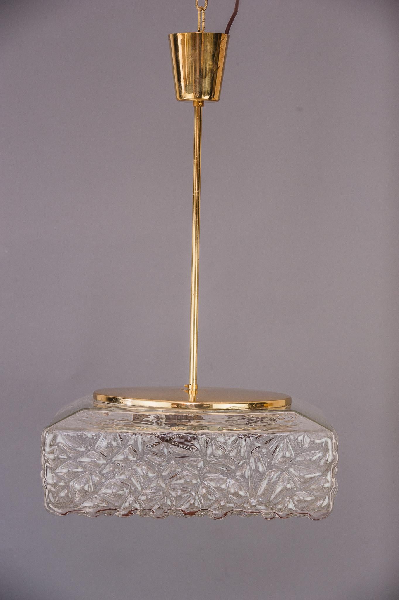 Mid-Century Modern Rupert Nikoll Pendant, 1950s For Sale