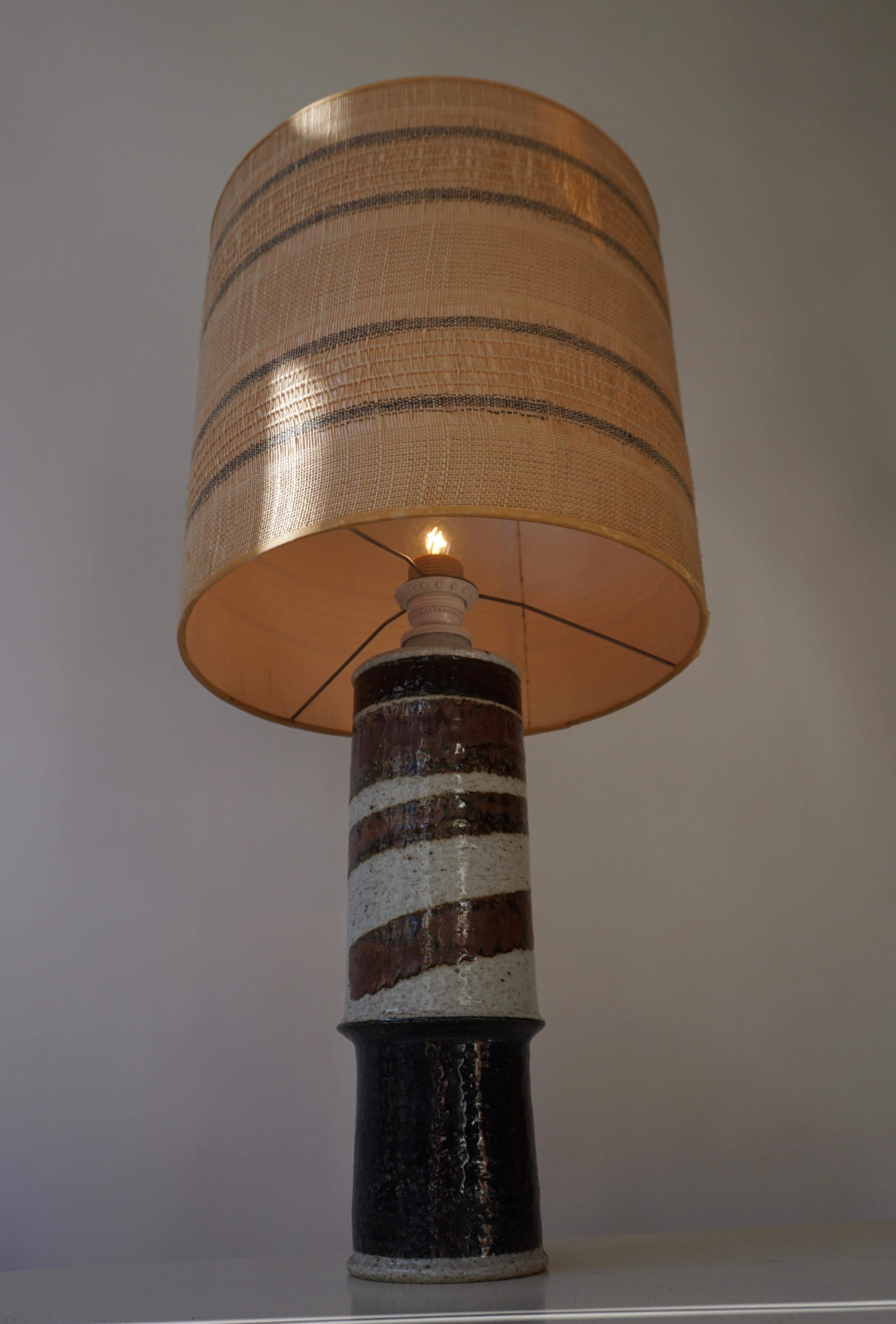Mid-Century Modern Inger Persson, Table Lamp for Rörstrand, Sweden For Sale