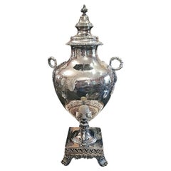 19th Century Elkington & Co. Silver Samovar