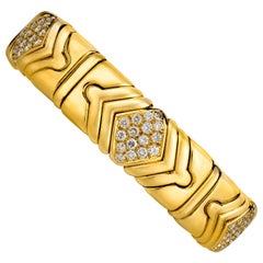 Bulgari Diamond Bangle Bracelet