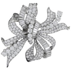 Bulgari Diamond Bow Brooch