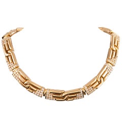 Bulgari Diamond Collar Necklace