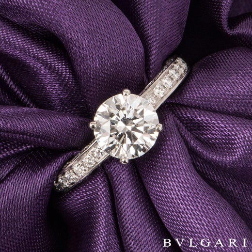 Bulgari Diamond Dedicata A Venezia Ring  Carat D Colour GIA Certified  at 1stDibs | dedicata a venezia ring price, dedicata a venezia ring, bulgari  dedicata a venezia ring price