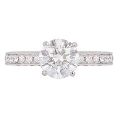 Bulgari Diamond Dedicata A Venezia Ring 1.50 Carat D Colour GIA Certified