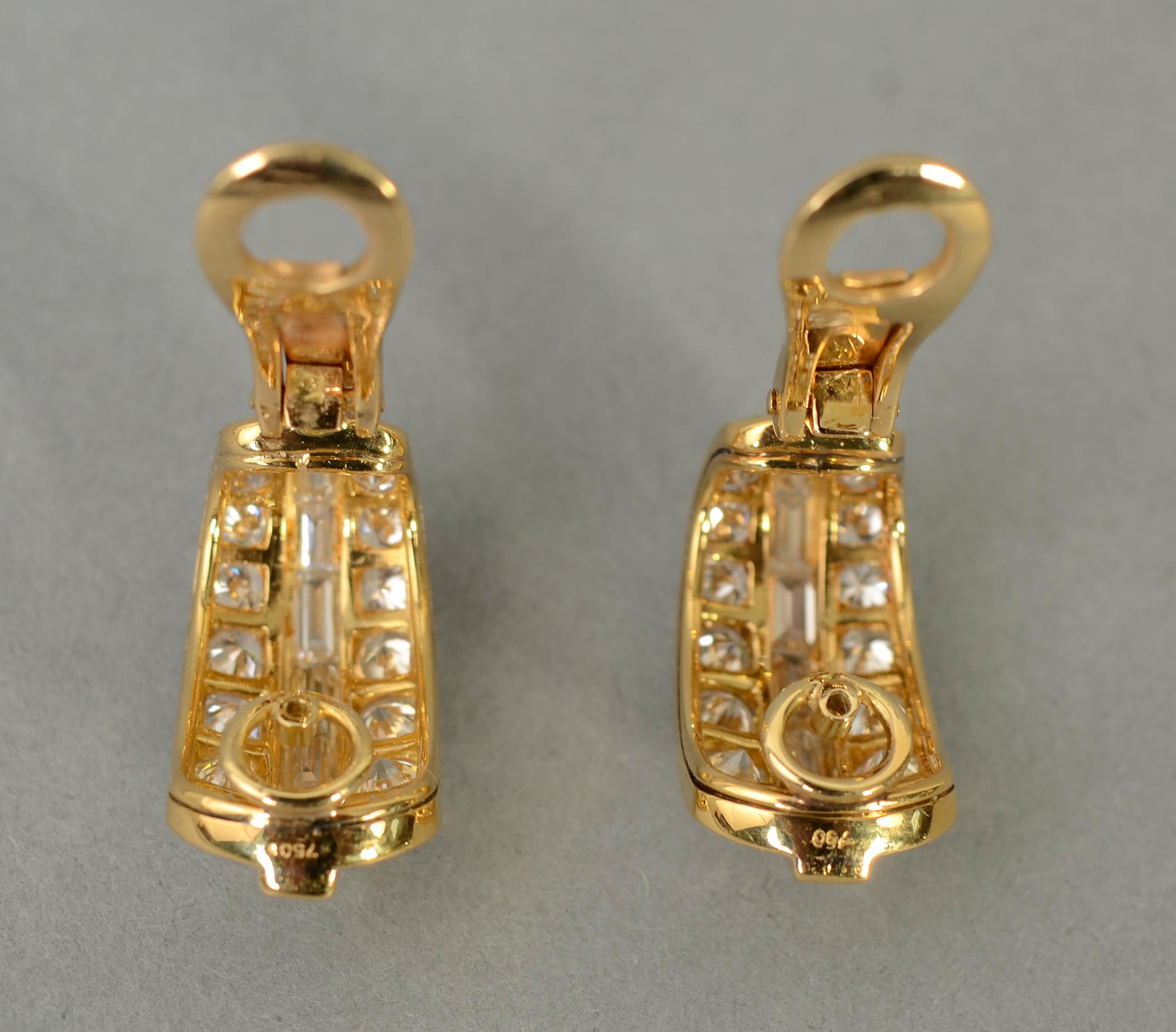 Bulgari Diamond Earrings 1