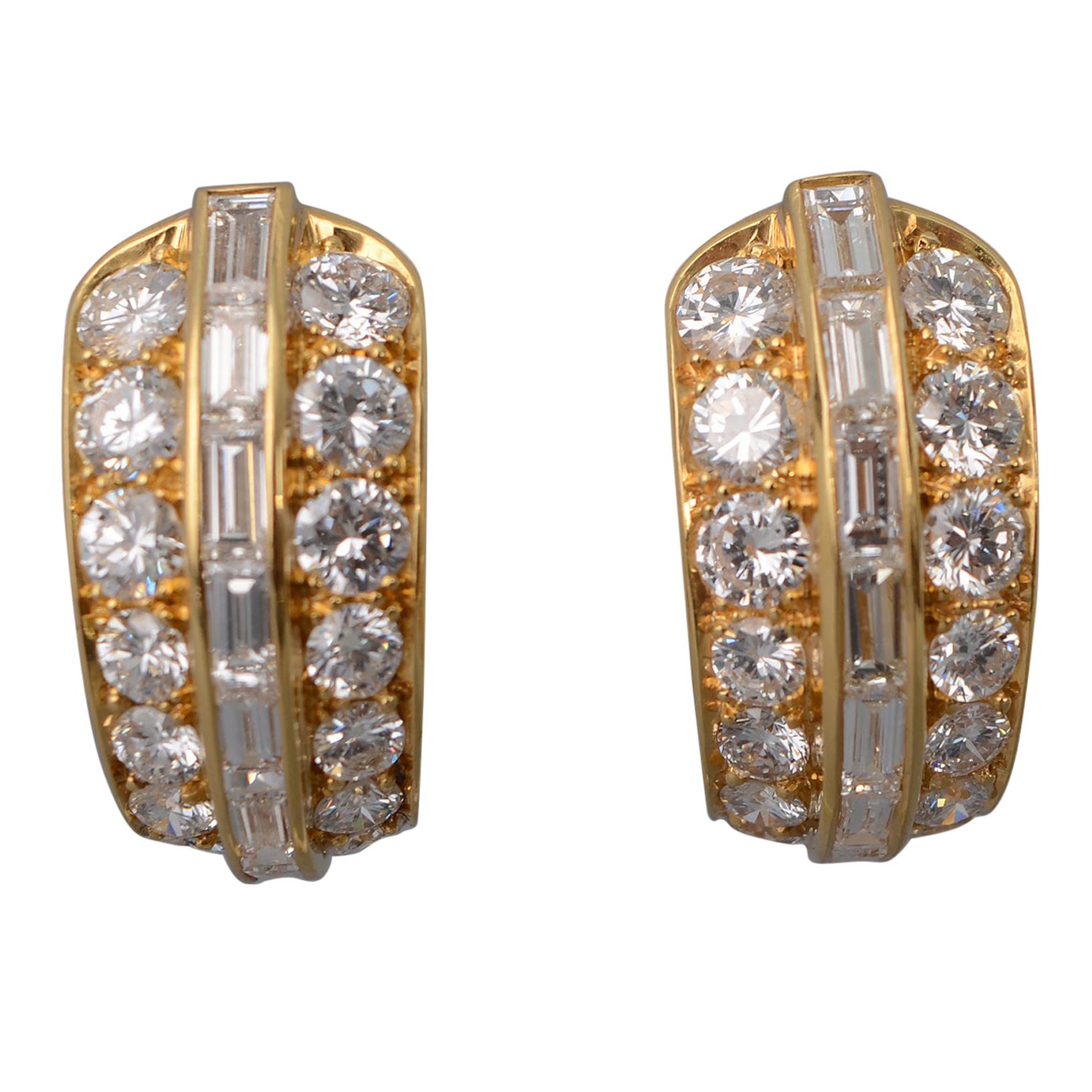 Bulgari Diamond Earrings For Sale