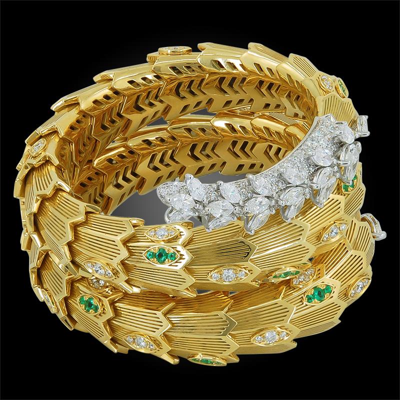 bulgari serpenti bracelet gold