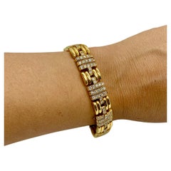 Bulgari Diamond Gold Bracelet