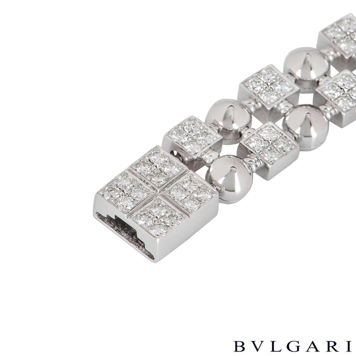 Women's Bulgari Diamond Lucea Bracelet 2.56 Carat