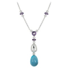 Bulgari Diamond and Multi-Gem Mediterranean Eden Necklace