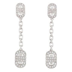 Bulgari Diamond Parentesi Dangle Drop Earrings