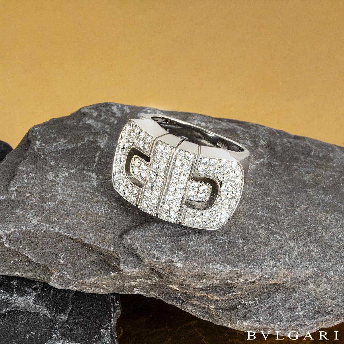 Bulgari Diamond Parentesi Revolution Ring 1