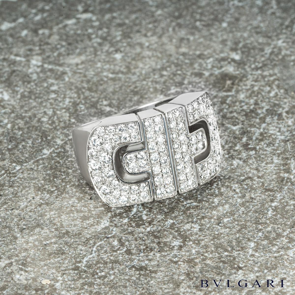 Bulgari Diamond Parentesi Revolution Ring 2