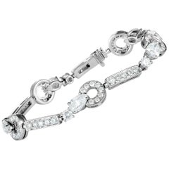 Bulgari Diamond Pave White Gold Bracelet