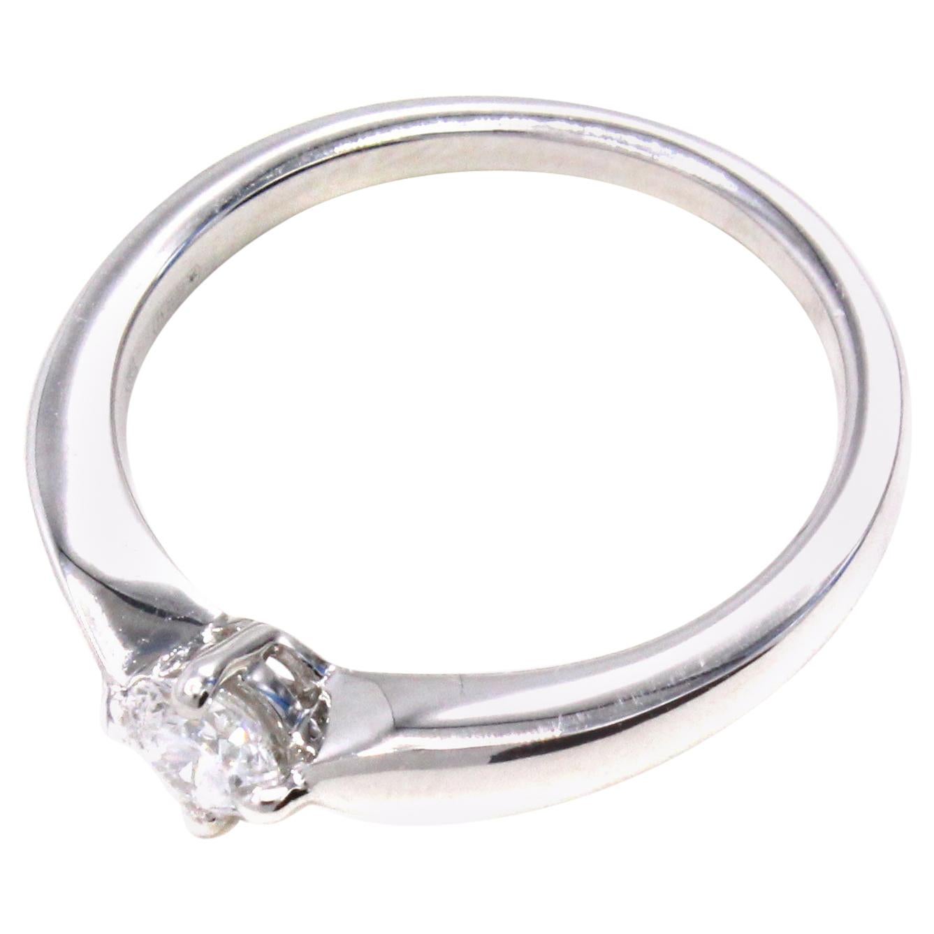 Bulgari Diamond Platinum Engagement Ring