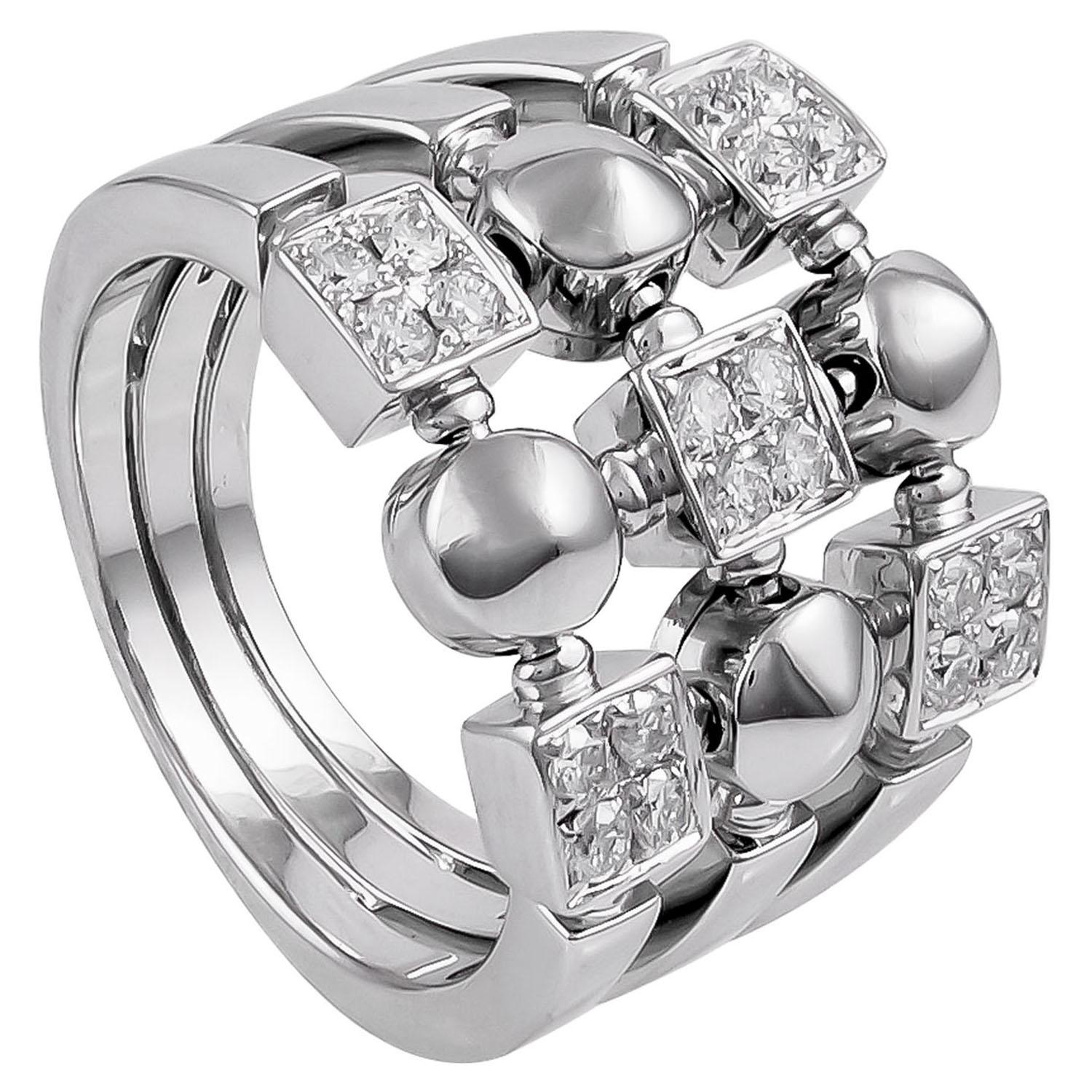 Bulgari Diamond Ring For Sale