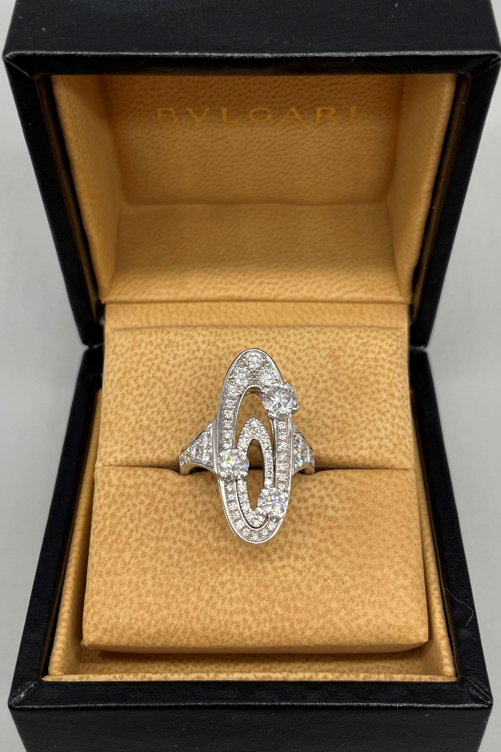 Bulgari Bague en or 18 carats collection Elysium 1