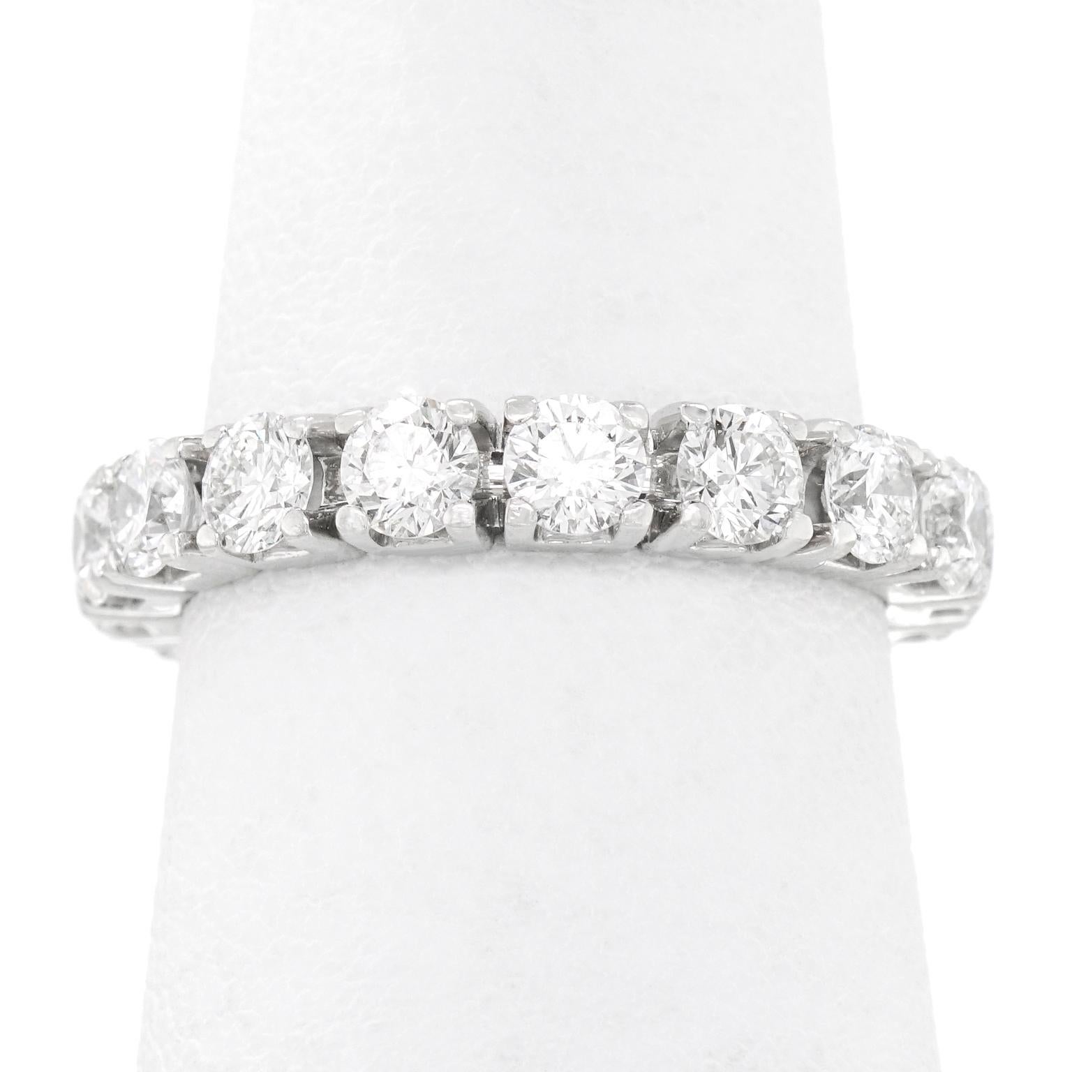 Bulgari Diamond-Set Eternity Band In Excellent Condition In Litchfield, CT