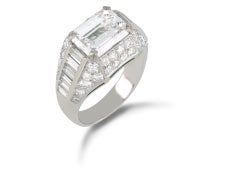 Bulgari diamond Trombino ring.