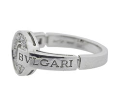 Anillo Bulgari Diamante Oro Blanco