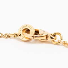 Bulgari Divas' Dream 18 Kt. Rose Gold Mother of Pearl Onyx Necklace