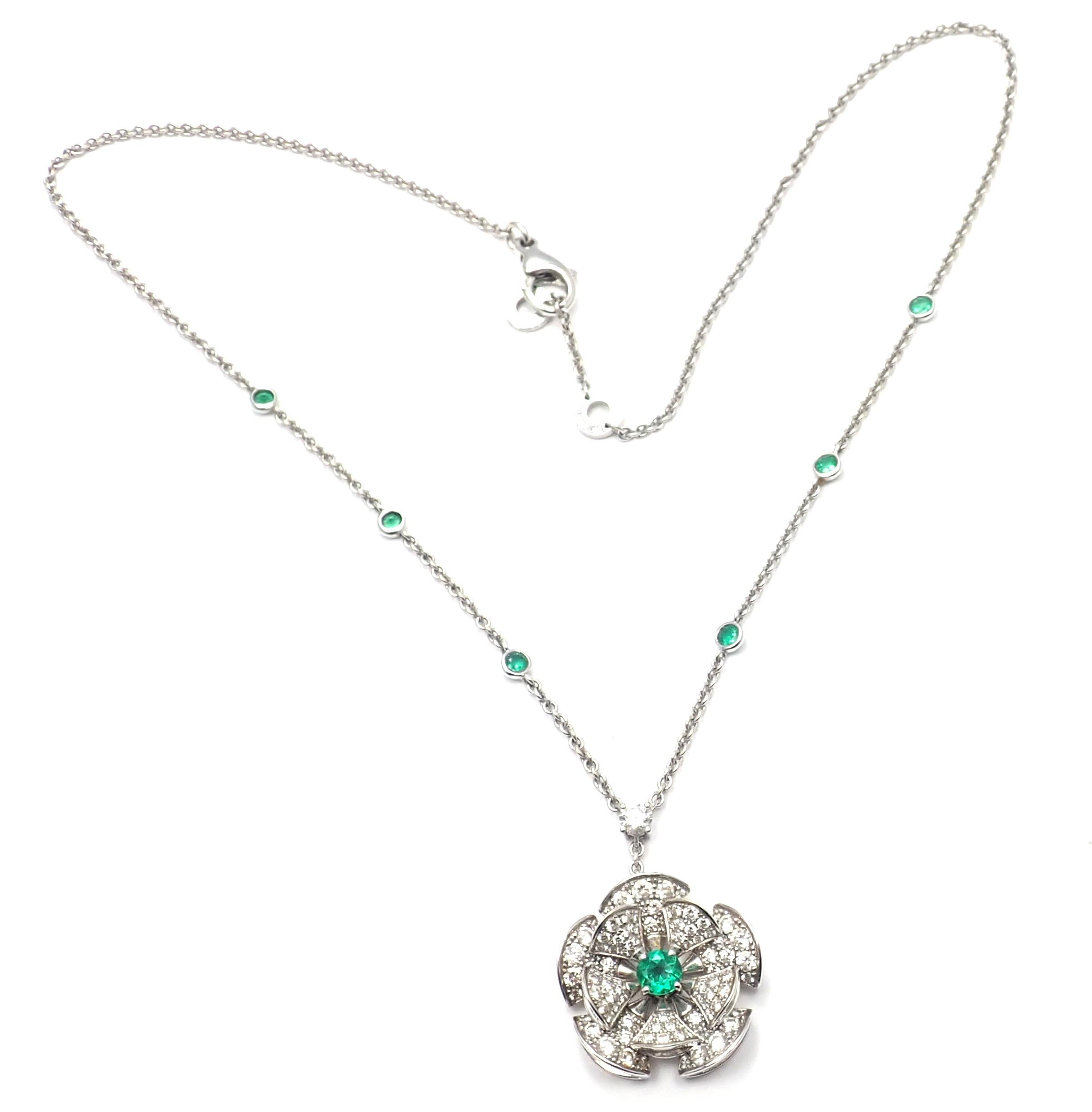 bulgari emerald necklace