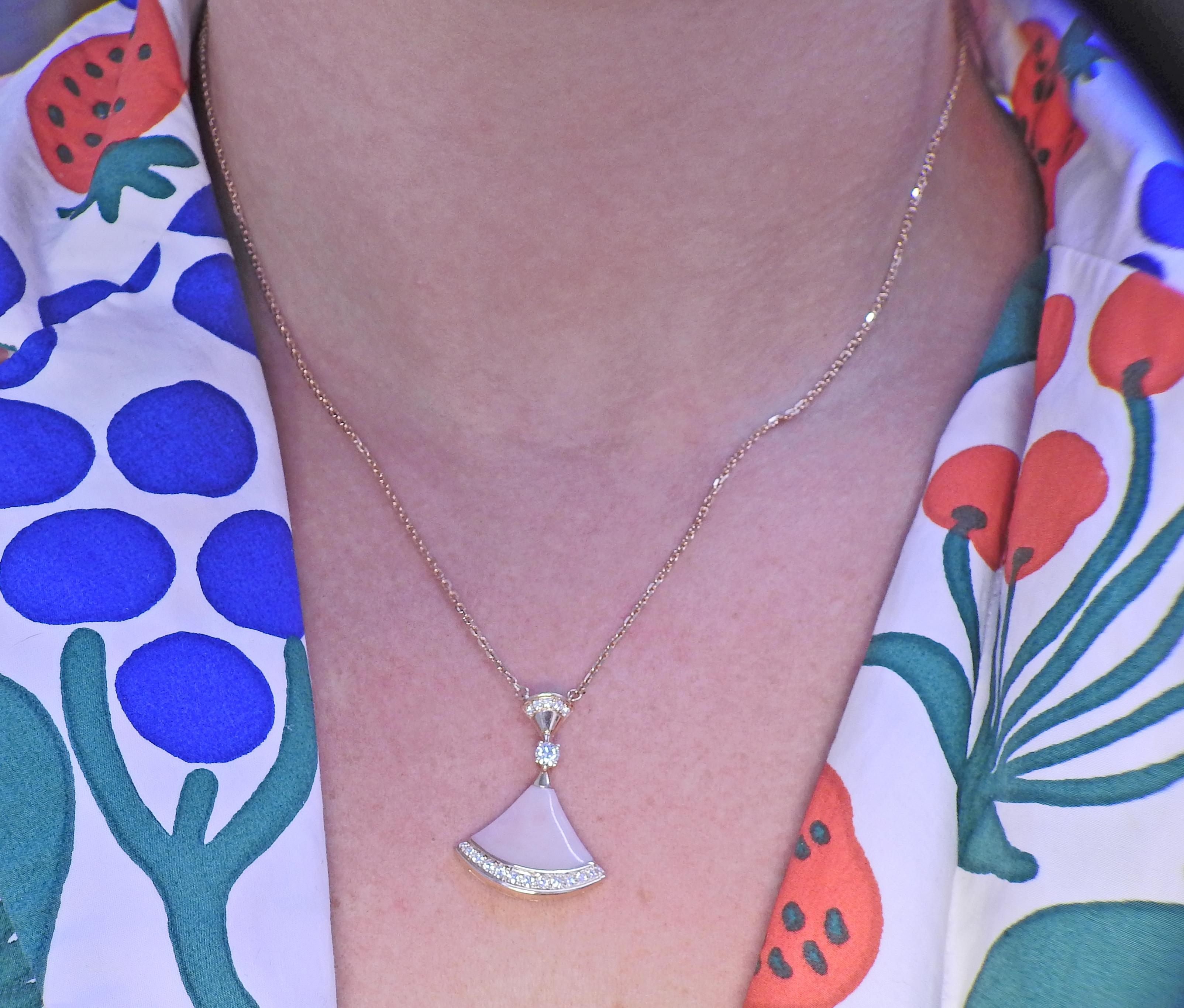 bulgari divas dream necklace pink