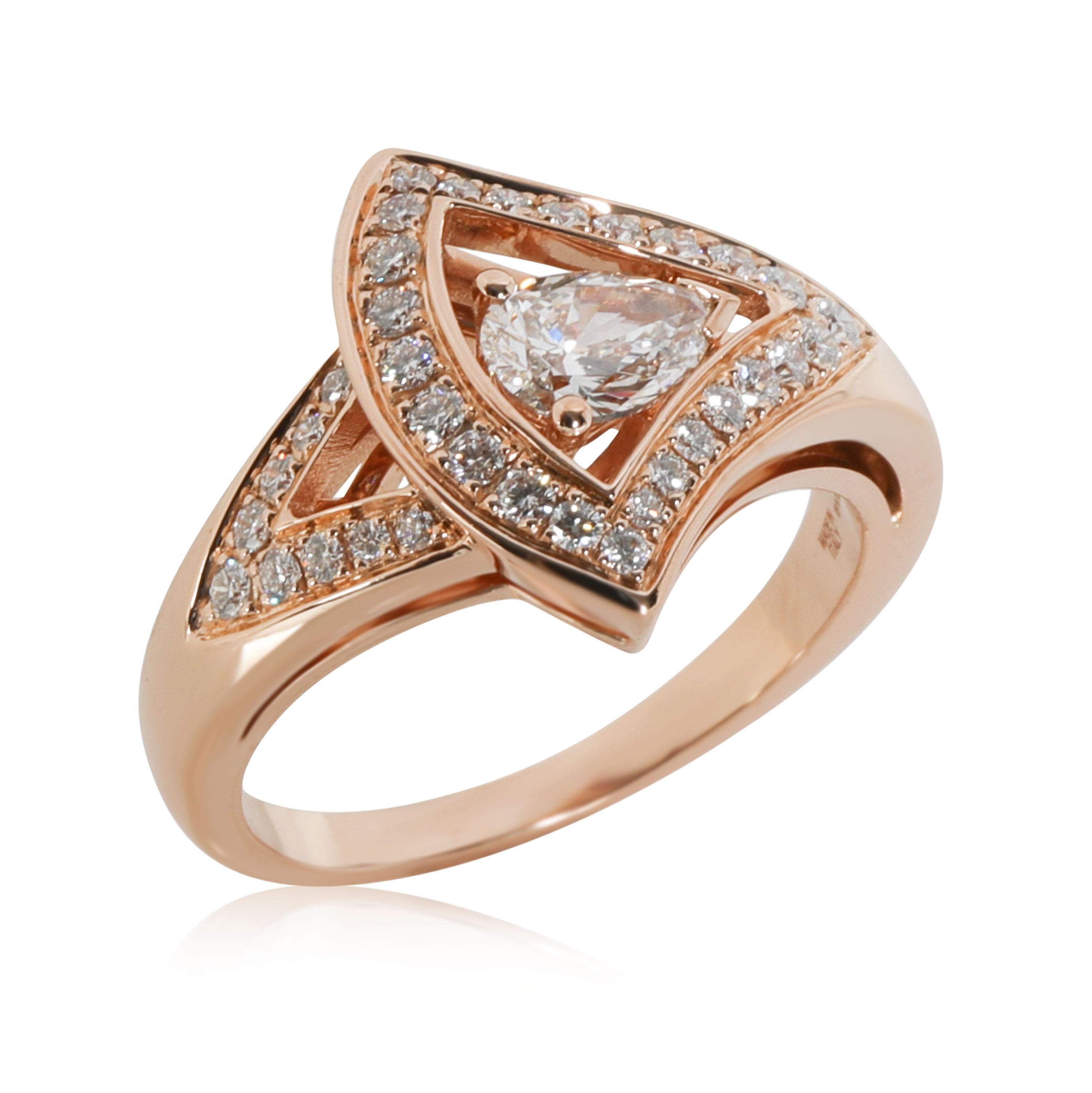 Bulgari Diva's Dream Diamond Ring in 18k Rose Gold 0.67 CTW

PRIMARY DETAILS
SKU: 116423
Listing Title: Bulgari Diva's Dream Diamond Ring in 18k Rose Gold 0.67 CTW
Condition Description: Retails for 9700 USD. In excellent condition and recently