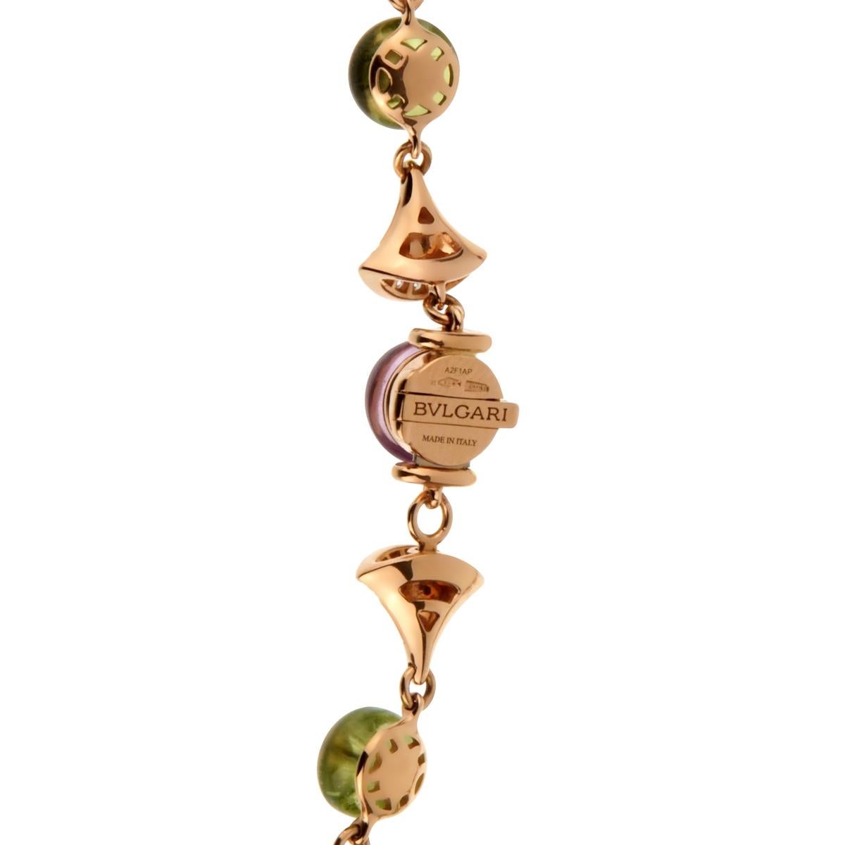 bvlgari green necklace