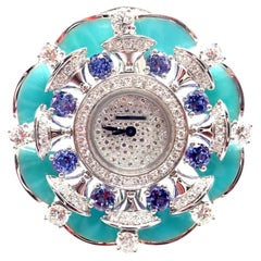 Orologio Bulgari Diva Dream Diamante Turchese Tanzanite Oro Bianco