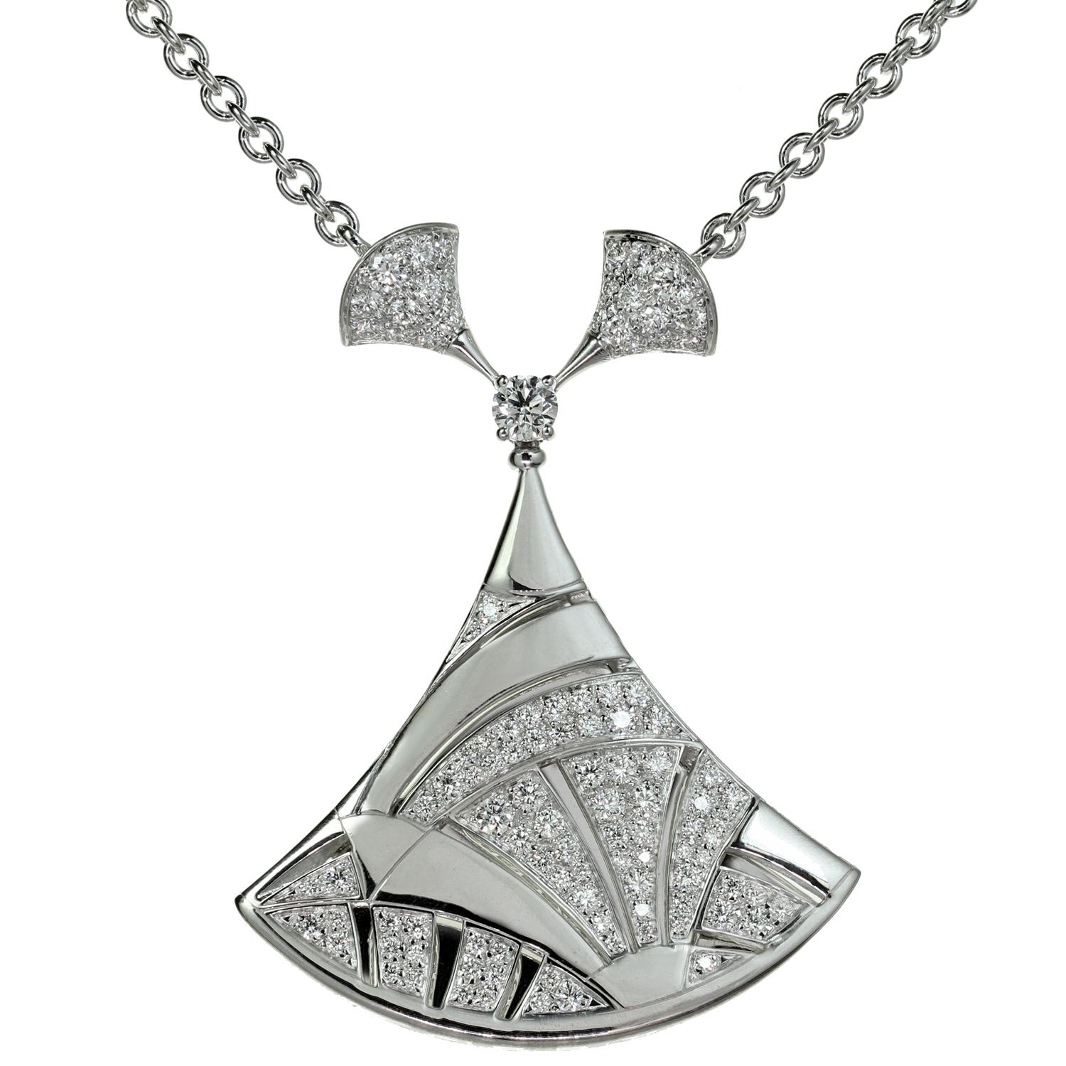 bvlgari necklace diva diamond