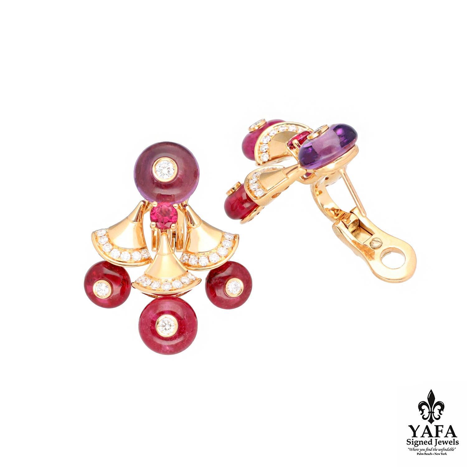 Bead BULGARI 'Divas Dream' Earrings For Sale