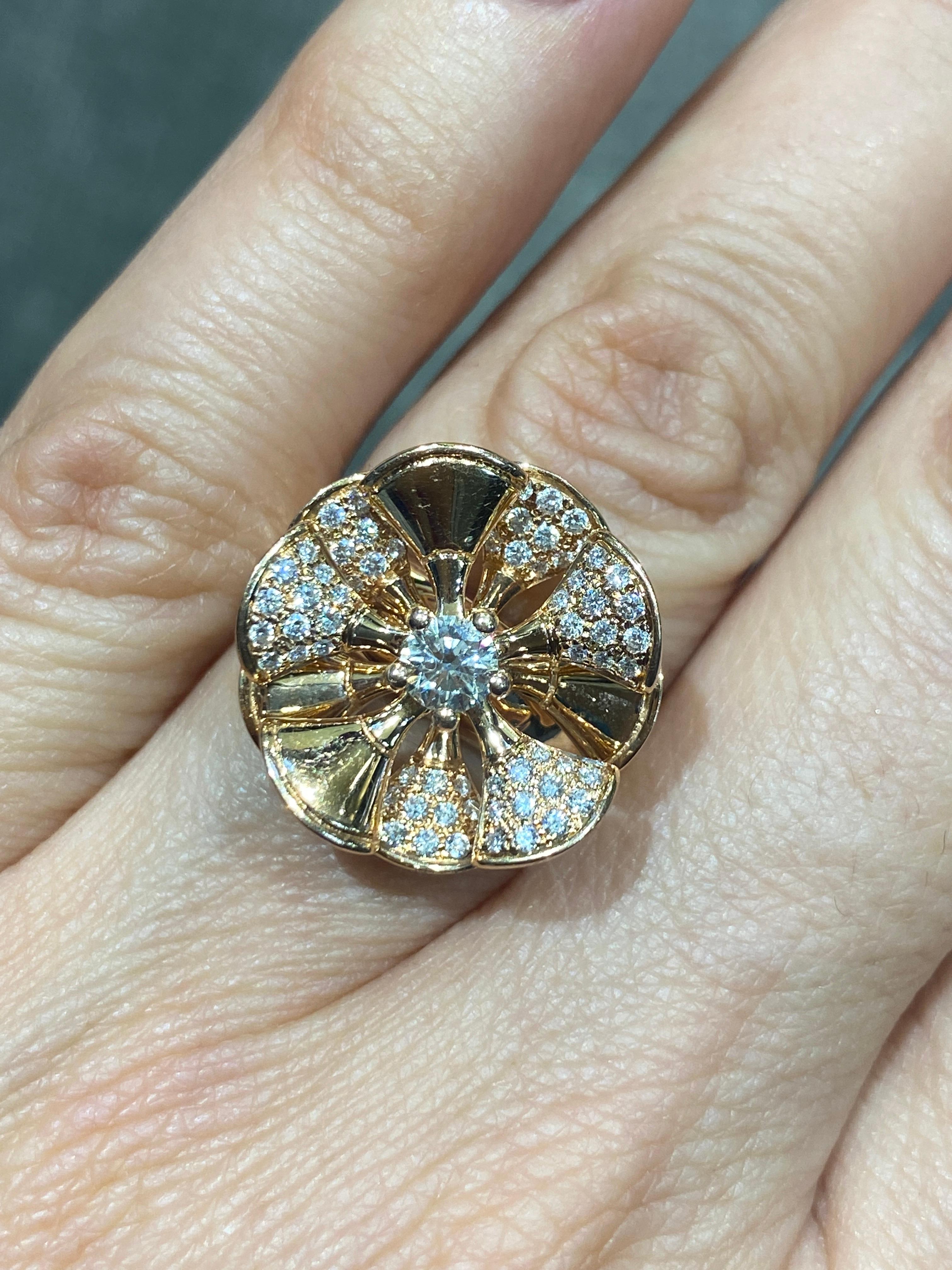Bulgari Divas' Dream ring with original box In Excellent Condition In London, GB