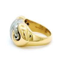Bulgari Doppio Cuore 18-Karat-Vintage-Ring