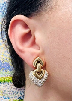 Bulgari Doppio Cuore Diamond Earrings